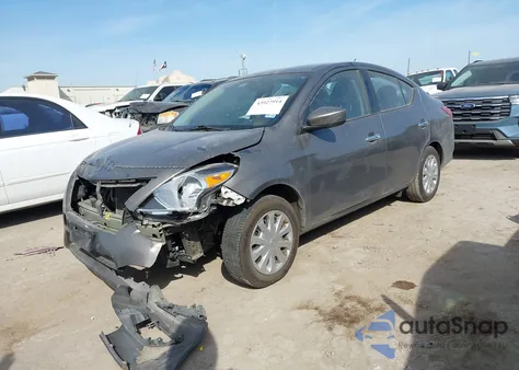 2015 Nissan Versa 1.6 Sv z USA, uszkodzony, nr VIN 3N1CN7AP7FL802658